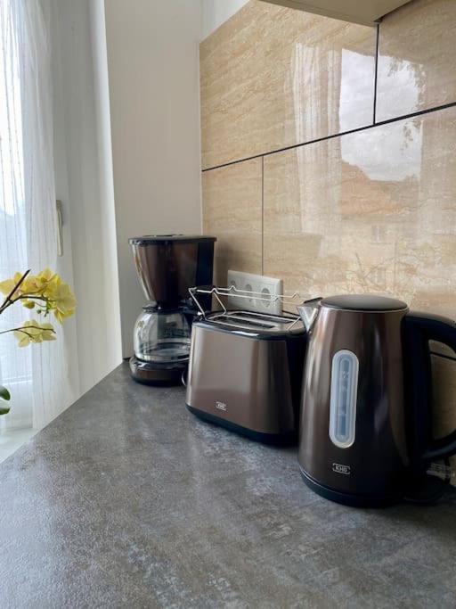 2-Zimmer Zentral In Ferdinandshof, Wlan Modern エクステリア 写真